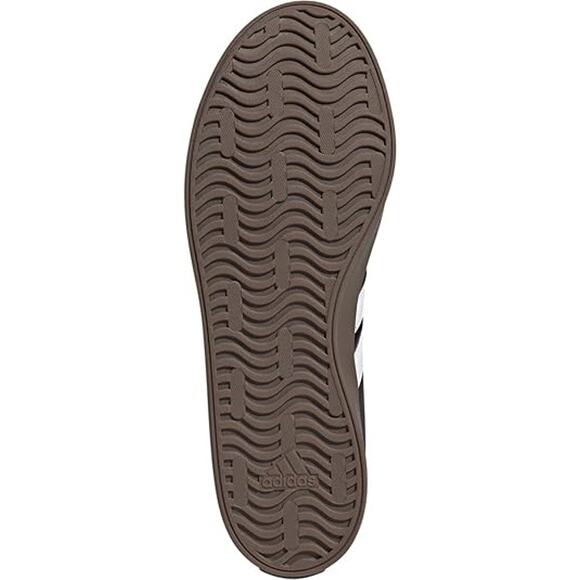 NWT adidas Men’s VL Court 3.0 Sneakers Black/White/Gum Size 7 Casual Shoes - Picture 6 of 6